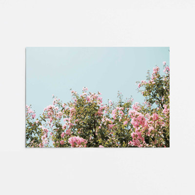 «Blossoming Canopy Print», dans un cadre