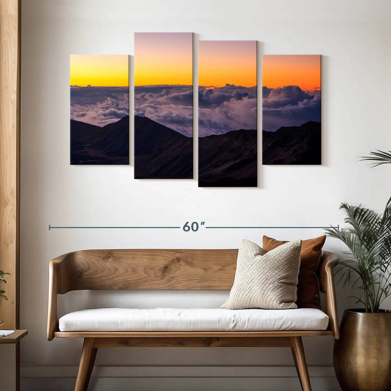 Alvord Haleakala Crater Glimpse, 32"H x 52"W