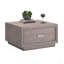 Table basse, finition gris moyen