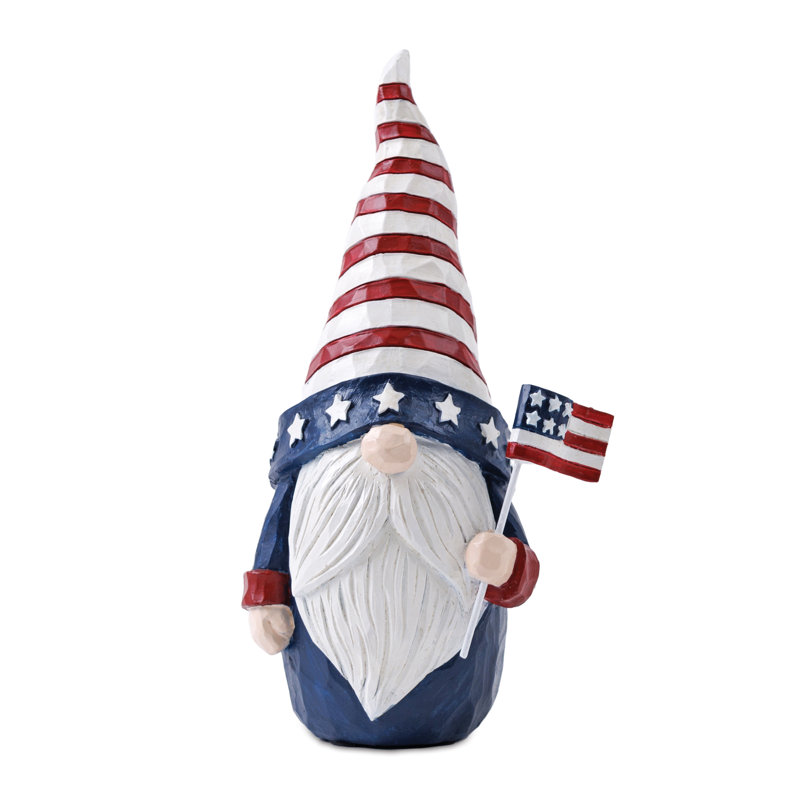 Americana Patriotic Gnome Figurines