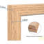 Brown Gallery Wall Picture Frame - Frames Included: 4