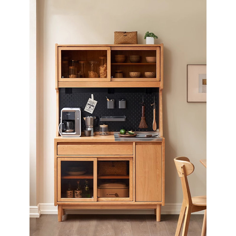 Armoire de rangement en bois massif