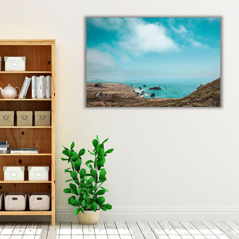 «When Sea Becomes Sky», reproduction d'art sur toile, H 12 po x l 18 po