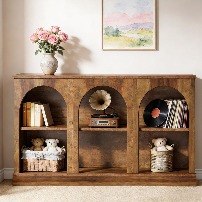 Table d'appoint rustique, table d'entrée pratique, console