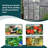 Polycarbonate Greenhouse,6'X 8' Heavy Duty Walk-In Plant Garden Greenhouse For Backyard/Outdoor-116489413