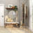 Alphus Linen Upholstered Bench-1741123427