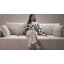 3 Seater Corduroy Sofa-471529775