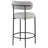 Beacon Upholstered Counter Stool with Metal Frame-88514413