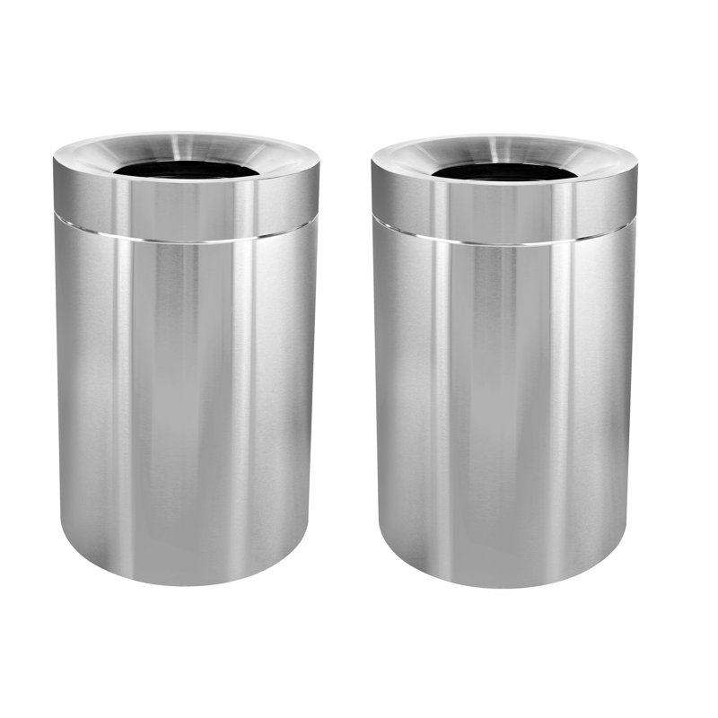 Poubelle en acier inoxydable 50 gallons