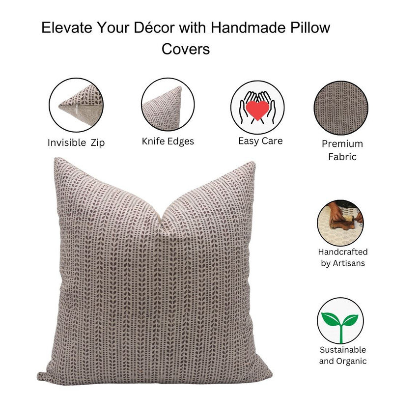 Linen Indoor/Outdoor Pillow Cover, Square, 18" x 18", Red