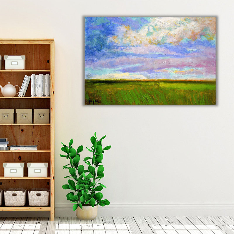 «Quiet April Morning», reproduction d'art sur toile, H 20 po x l 30 po