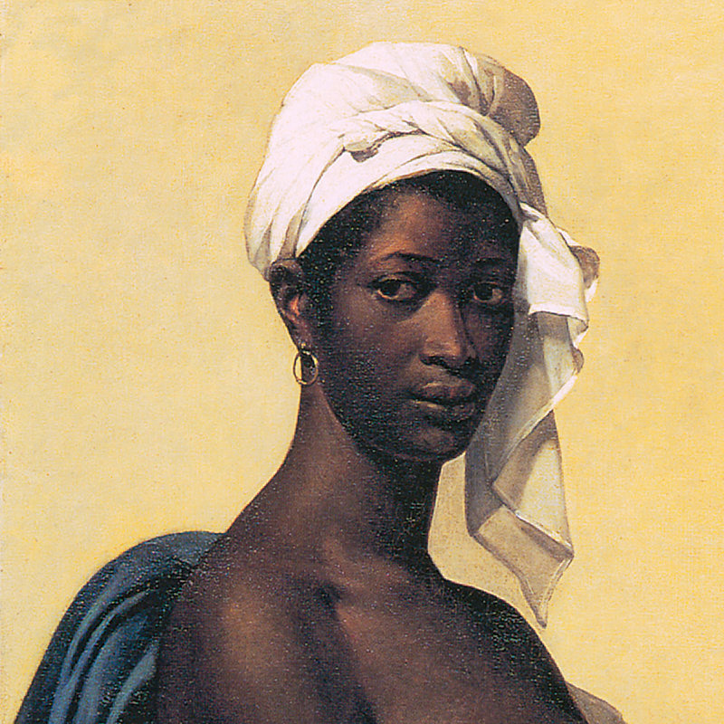 Portrait de madame, 1800, reproduction d'art sur toile, H 17,25 po x l 15,25 po x P 1,875 po