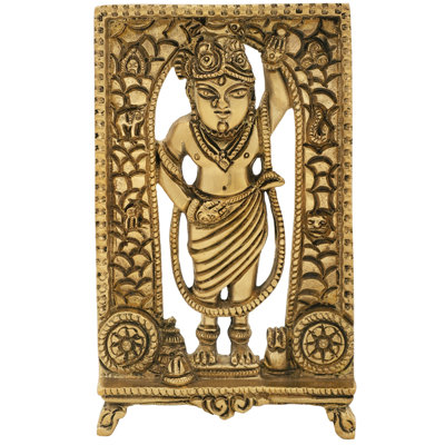 Figurine Shri Krishna soulevant Govardhan Parvat