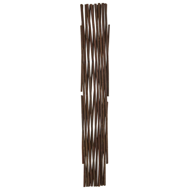 Dev 60.96cm H x 177.8cm W Brown Wood Yard/Privacy Fence