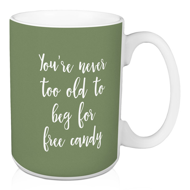 Okabena Ceramic Coffee Mug, Green