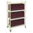 Big Beam 55.13'' H x 34.5'' W File Cart with Wheels-14793571