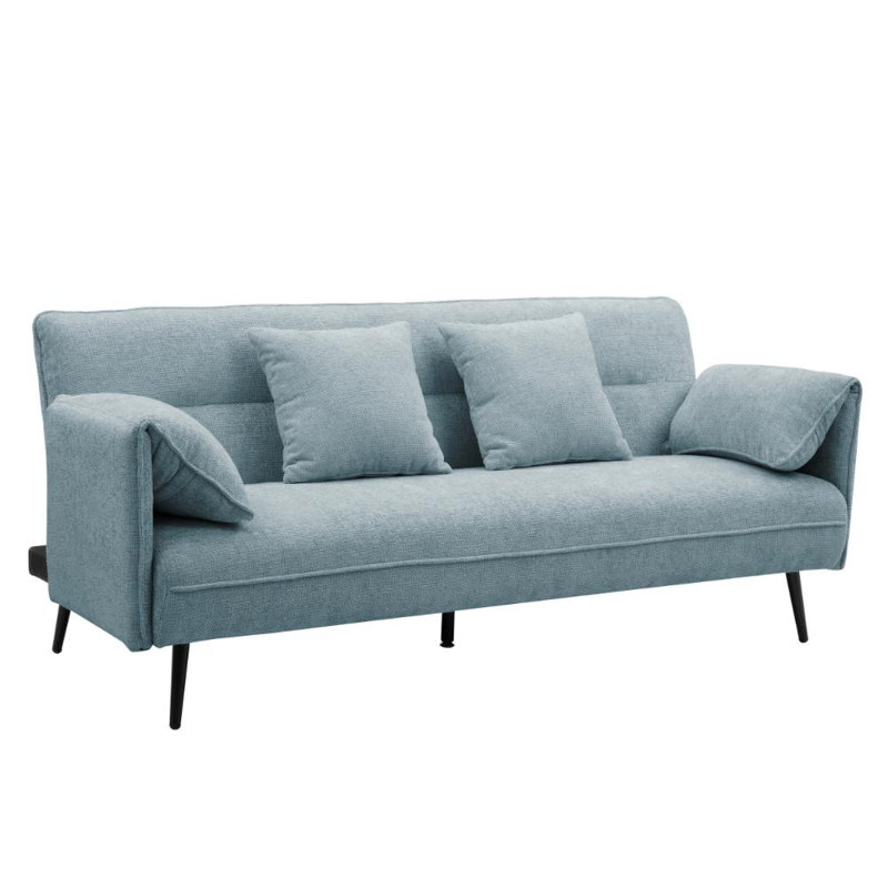 Frederick 3 Seater Sofa Bed, Blue