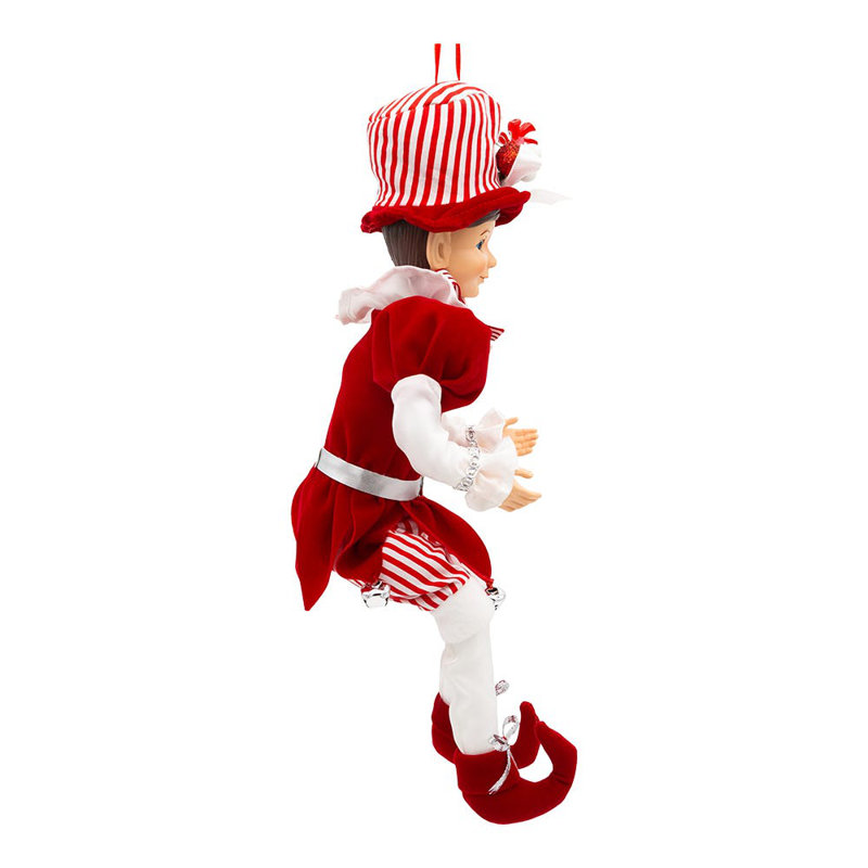 Ornement en forme d'elfe Kringle Klaus