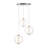 Atomo 3 Light Pendant-103715603-103715606