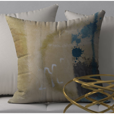 Housse de coussin carrée crémeux discount et insert