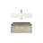 Alysa 24" Wall-Mounted Single Bathroom Vanity Set-71095537