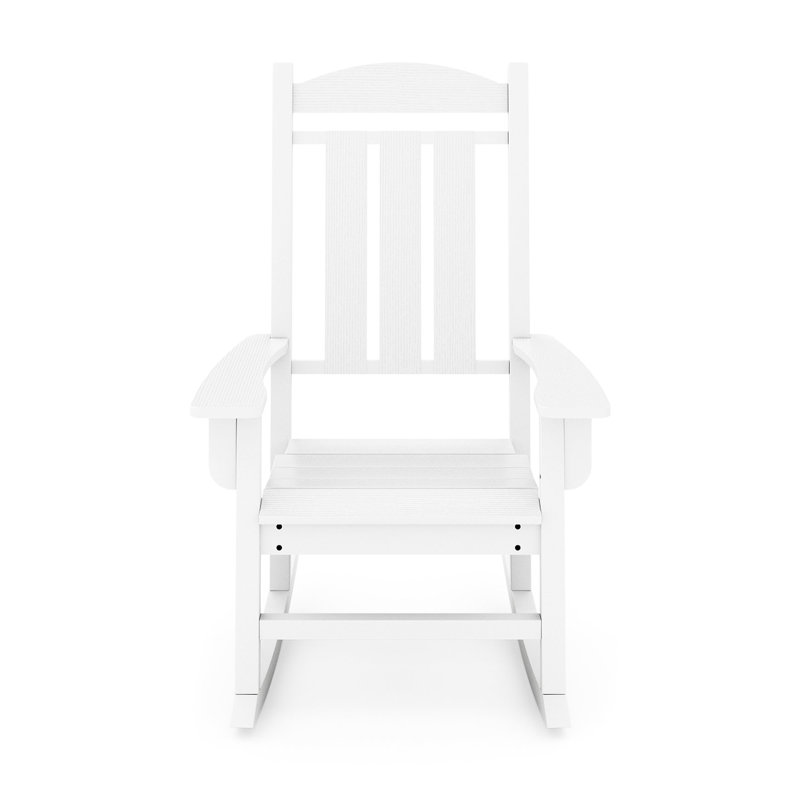 Fauteuil inclinable blanc classique pour la détente