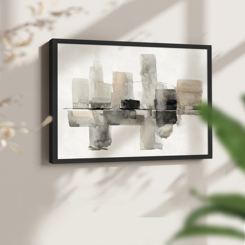 Urban Oasis I - Imprimé encadré - Restickable, H 8 po x l 10 po, Noir