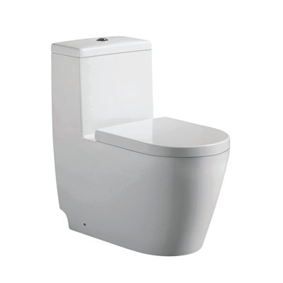 Jade Bath 1.28 Gallons GPF Elongated Floor Mounted Kit (Seat Included)