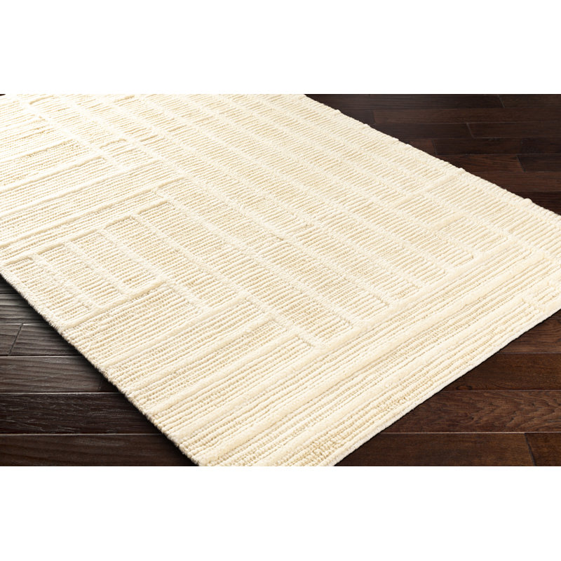 Ulmer Wool Geometric Indoor Rug, Runner 2'6" x 8'