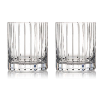 Avenue Double Old Fashion 12 oz. Crystal Whiskey Glass
