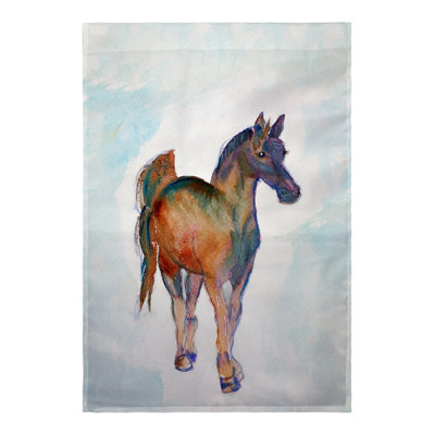 Colt Double Sided Polyester Animal Garden Flag