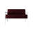 Velvet Upholstered Accent Loveseat-1989558655-1989558653