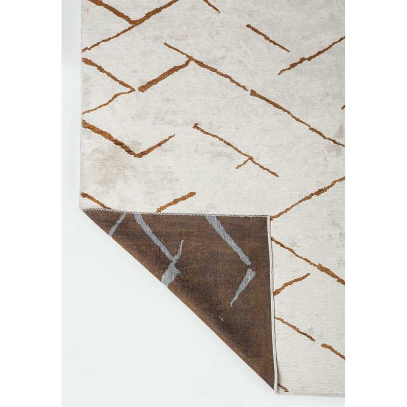 Rapture Abstract Area Rug, Rectangle 6'7" x 8'3"