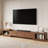 Extendable Tv Stand With Drawers, Contemporary Tv Stand With Up To 100“ Tv, Adjustable Length Entertainment Center, Modern Media Console For Living Room, Walnut (Extendable: 65.75 ”W - 102.95 "W)-1184526462