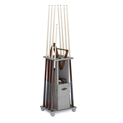 Heritage Floor Cue Rack Espresso