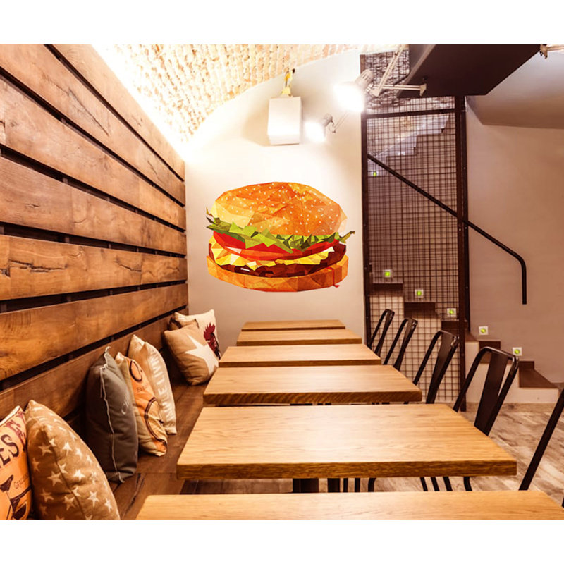 Food & Beverage Wall Decal, 22" H x 22" W