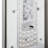 15 Watt LED Indoor Wall Sconce, Color Temperature Selection, Brushed Nickel Finish, Frosted Acrylic