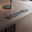 Bureau flottant italien en acrylique-856397483