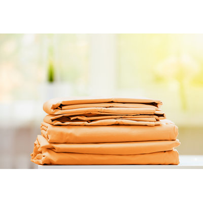 Hotel Quality 6 Piece Rayon From Bamboo Sheet Set