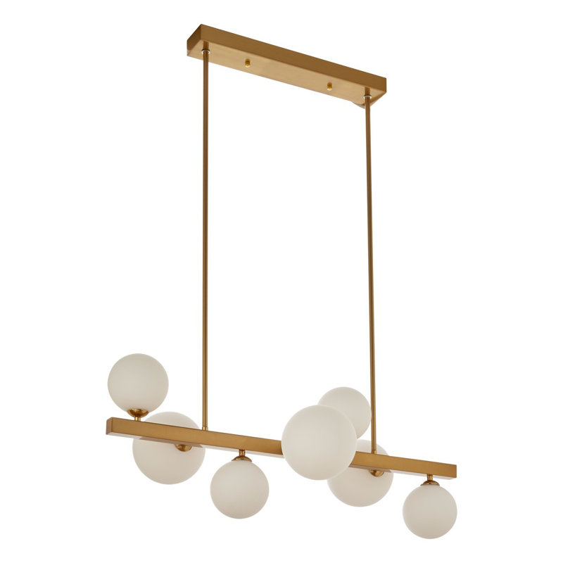 Kane 7 - Light Bronze Geometric Pendant