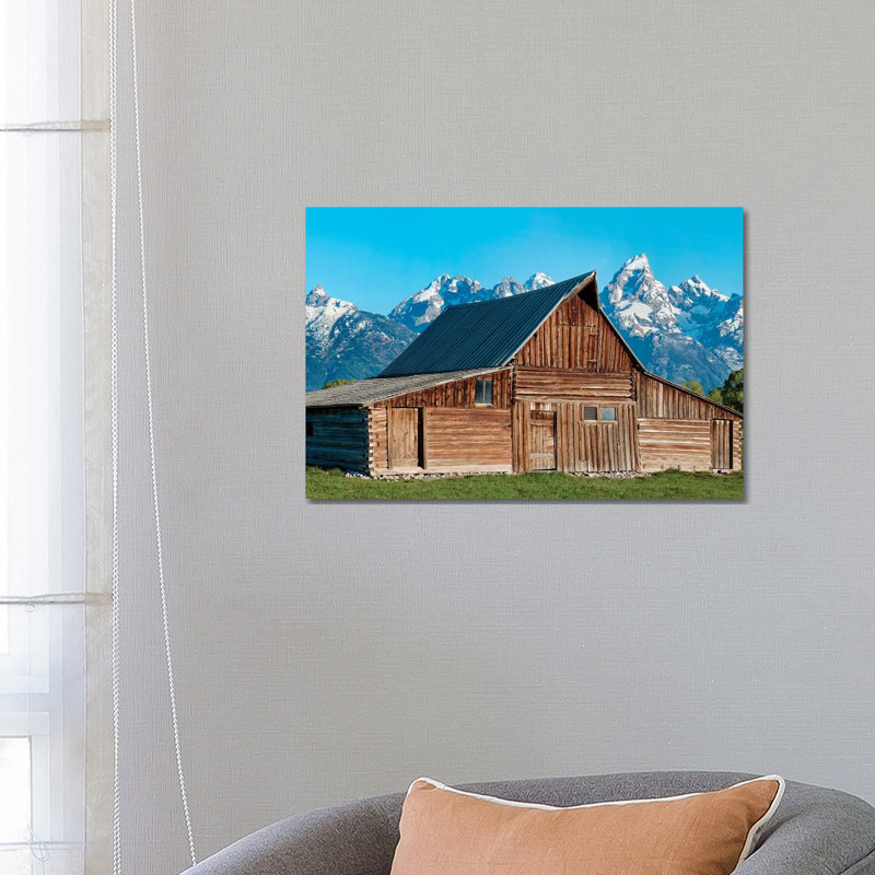Barn Scene X 1 Piece Wrapped Canvas Wall Art, 66.04 cm H x 45.72 cm W