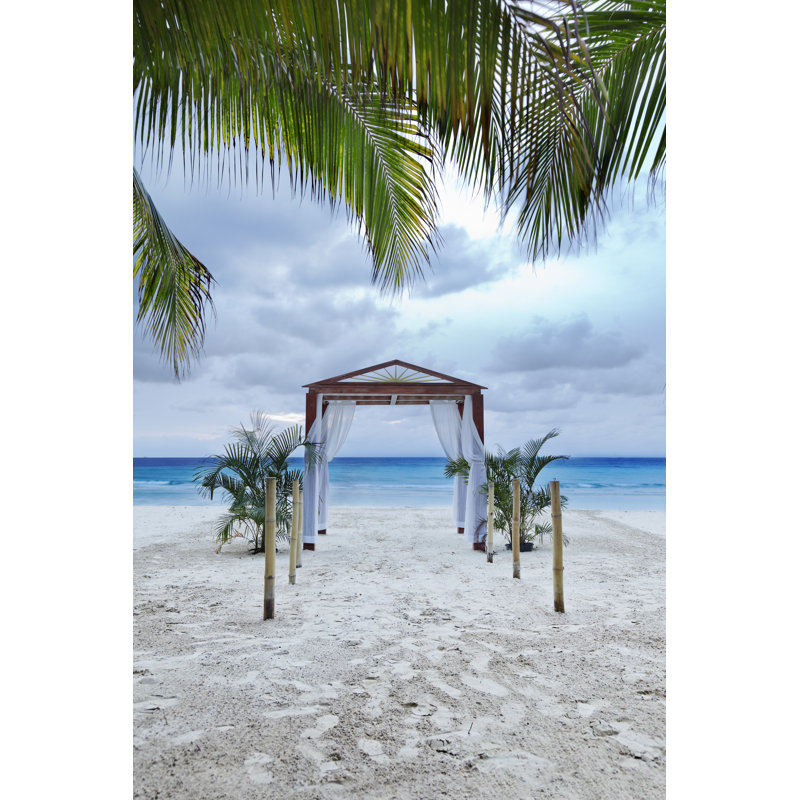 Tropical Wedding - Wrapped Canvas Print, 122cm H x 81cm W x 3.8cm D