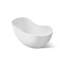 Abrazo® 66-in X 32-in Freestanding Bath with Center Toe-Tap Drain-101380449