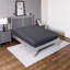 Matelas 11 pouces en mousse viscoélastique infusée de gel de couleur verte, confortable et de soutien pour chambre à coucher-928558183