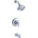 Bancroft® Rite-Temp Bath and Shower Valve Trim with Metal Lever Handle, Slip-Fit Spout and 2.5 Gpm Showerhead