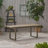 Outdoor Expandable Acacia Wood Dining Table