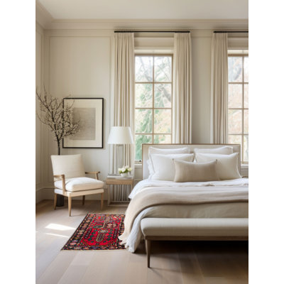 Teimani  Red Rug 2'11" x 4'5"
