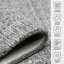 Tapis gris en laine tissé à la main Bakstran-1416399918