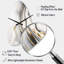 Cima - Grande sculpture d'horloge murale grise-553845191