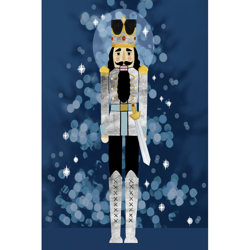 Tarjei Disco Nutcracker I by Grace Popp - Wrapped Canvas Print, 46 cm H x 30 cm W